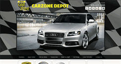 Desktop Screenshot of carzonedepot.com